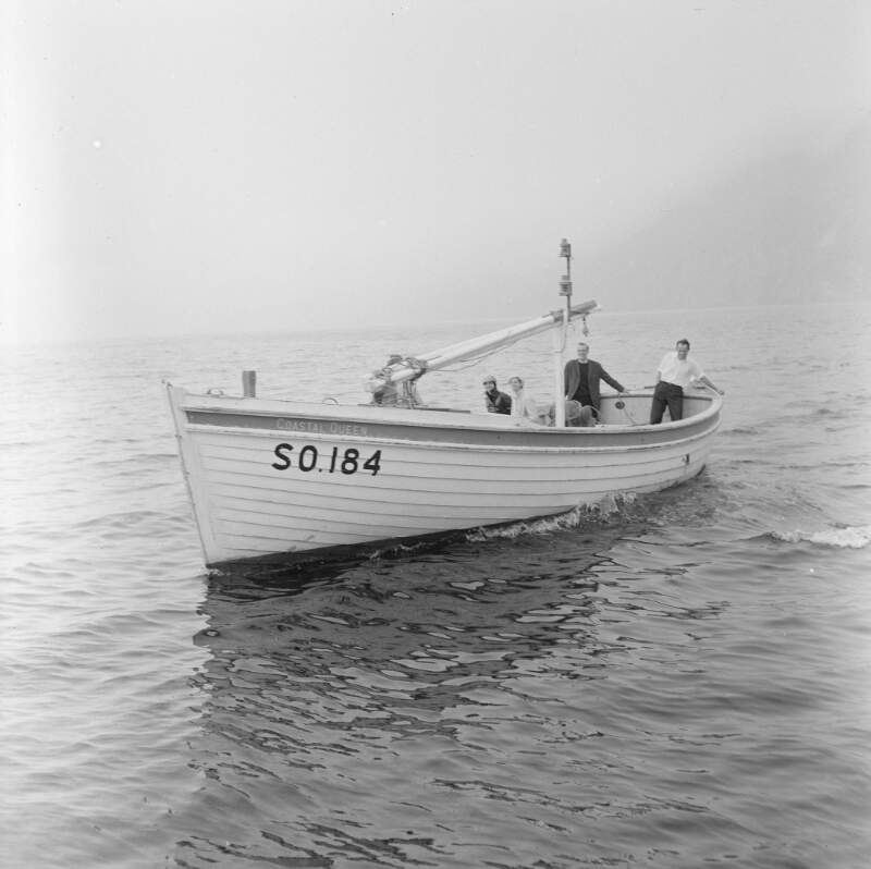 [Anglers on fishing boat near Killybegs, Co. Donegal]