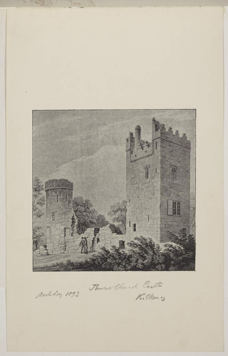 Burnchurch Castle, Kilkenny, [illegible] 1893