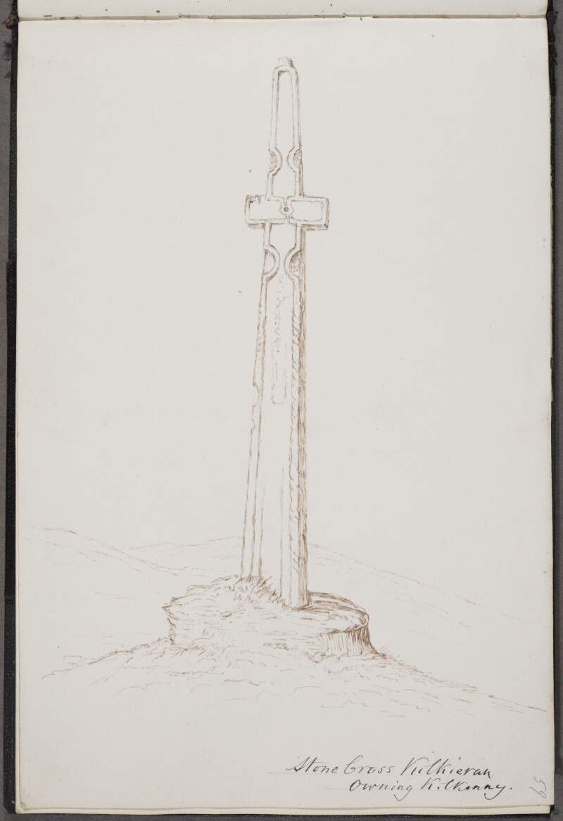 Stone cross, Kilkieran, Owning, Kilkenny