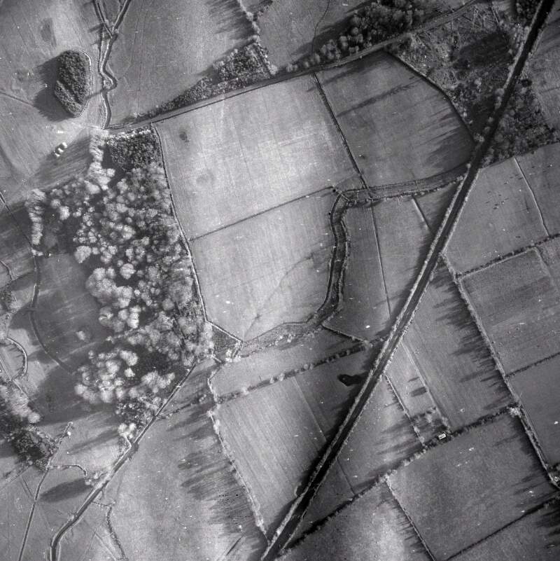 [Aerial photograph of a road and countryside]