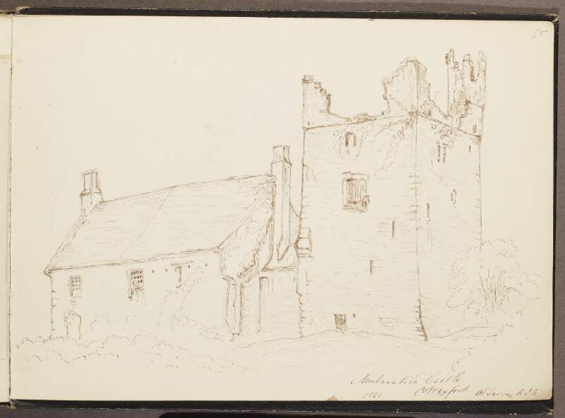 Mulrankin Castle, County Wexford, 1840