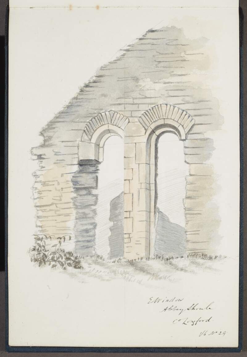 East window, Abbey Shrule [Abbeyshrule], County Longford