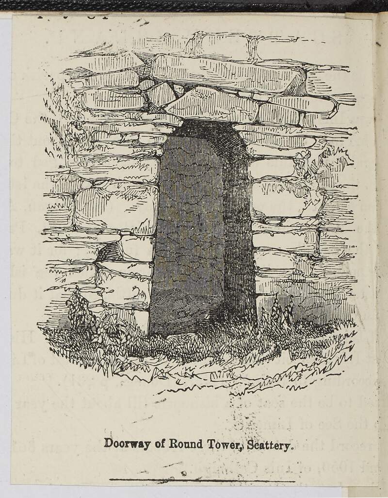Doorway of round tower, Slattery