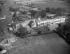 [Aerial photograph of a convent and school complex]