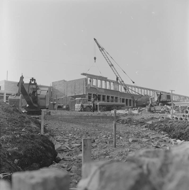 [Construction of comprehensive school, Co. Donegal]