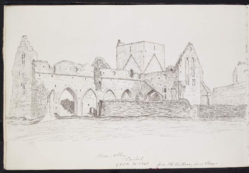 Hoar [Hore] Abbey, Cashel, October 1840