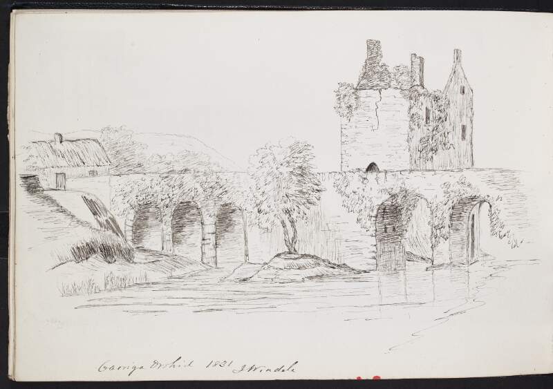 Carriga Drohid [Carrigadrohid Castle], 1831