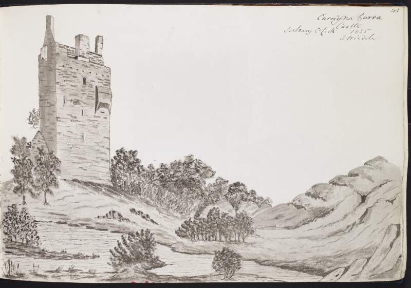 Carrig na Curra [Carrignacurra] Castle, County Cork, 1835