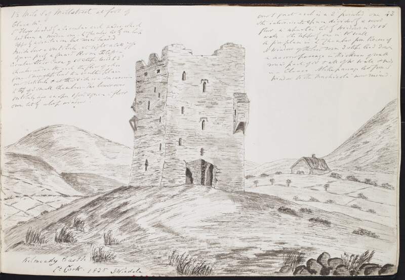 Kilmeady [Kilmeedy] Castle, County Cork, 1835