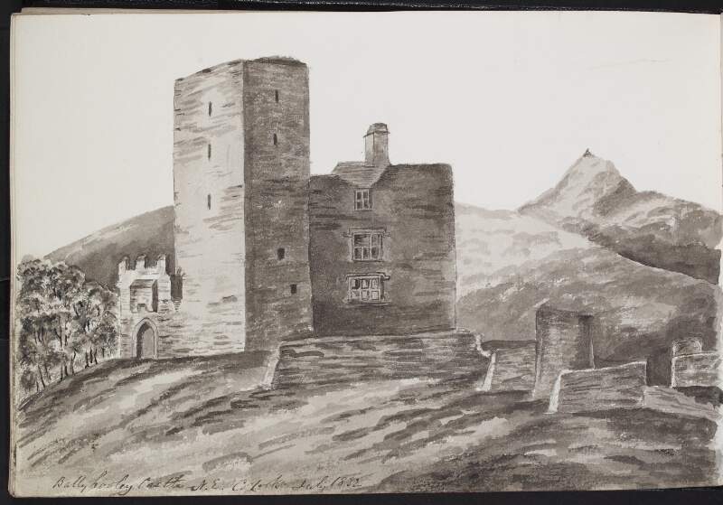 Ballyhooly Castle, north-east, County Cork, July 1832