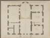 Plan of the principal floor of a house [Mount Kennedy, Newtownmountkennedy, Co. Wicklow] designed to be built in Ireland for Major General Cuningham [General Robert Cuninghame, later Baron Rossmore]