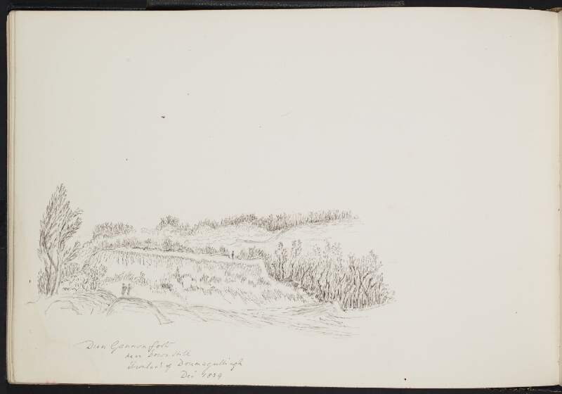 Dun Gannon [Dungannon] Fort, near Down Hill, townland of Drumagulliagh, December 1839