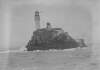 [New lighthouse tower, before the complete removal of old lighthouse at Fastnet Rock, off the south-east coast of Co. Cork]