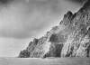 [Derrick and roadway on Skellig Michael, off the coast of Co. Kerry]