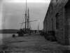 [Small ship at Kilronan Pier, Inishmore, Aran Islands]