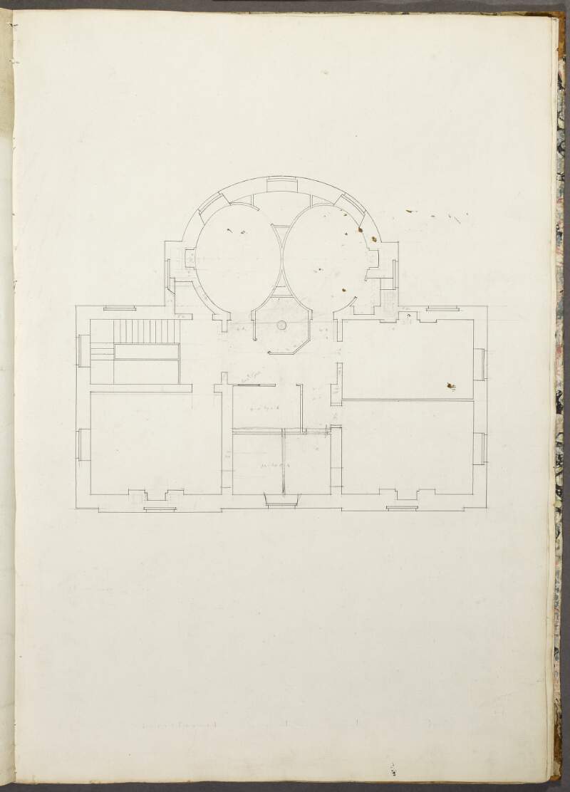 [Plan of first floor, Carrickglass, (Carrigglas) Co. Longford]