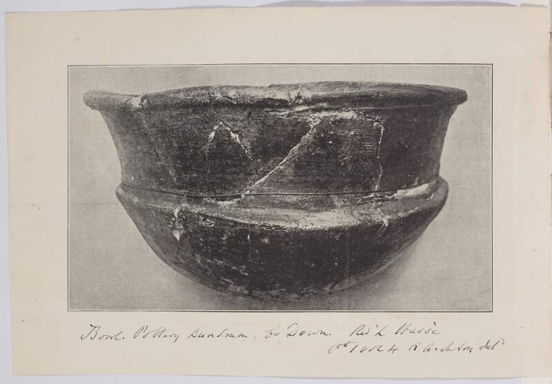 Bowl, pottery, Dundrum, County Down