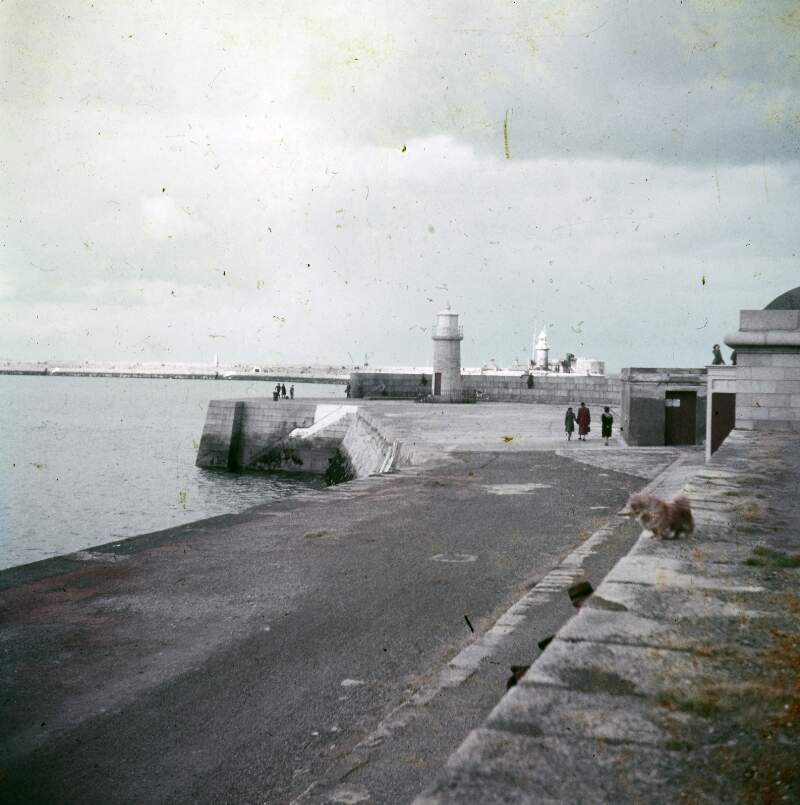 [West Pier Dun Laoghaire Harbour and Lighthouse, Co. Dublin]