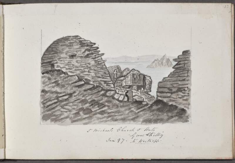 St Michael's Church and huts, Great Skellig