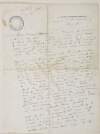 Letter from James Joyce, in Paris, to his aunt, Josephine Murray,