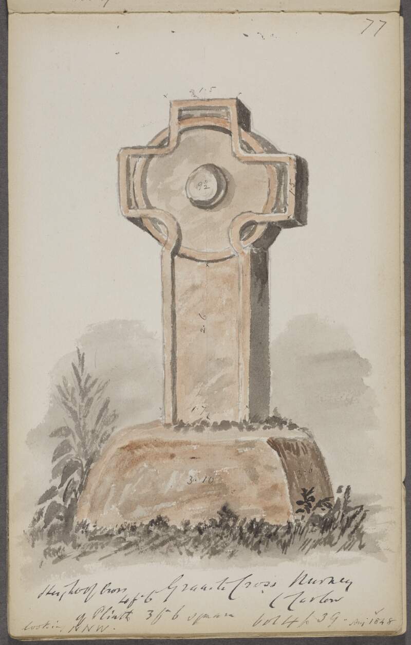 Granite Cross, Nurney, County Carlow