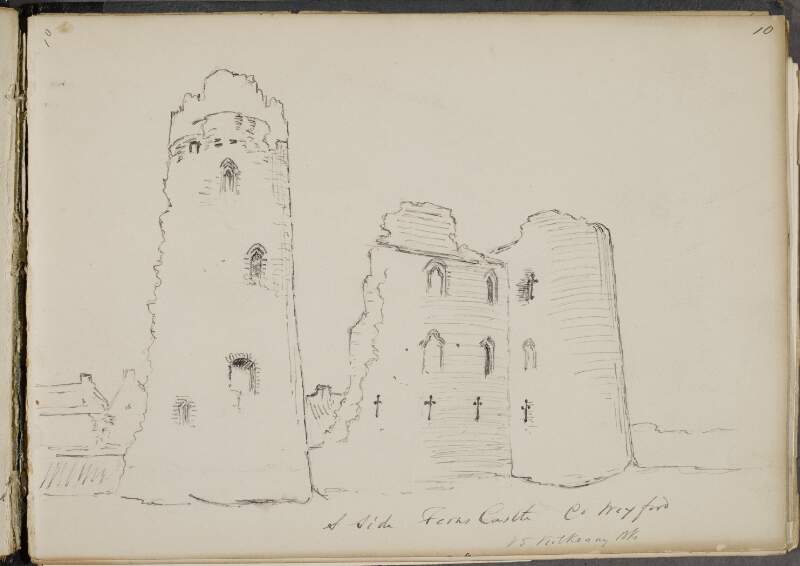 South side, Ferns Castle, County Wexford