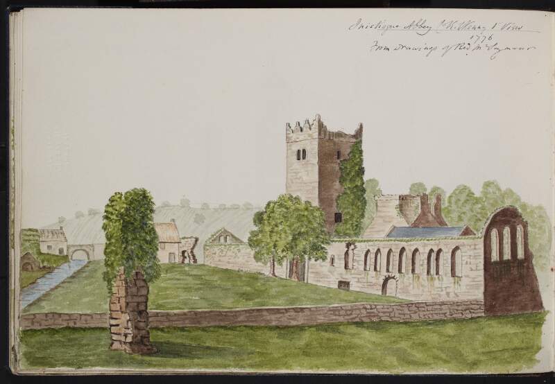 Inistiogue [Inistioge] Abbey, County Kilkenny, first view 1776
