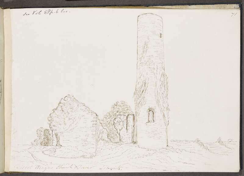 Disert Aengus [Dysert Aenghusa] Church and tower, Limerick