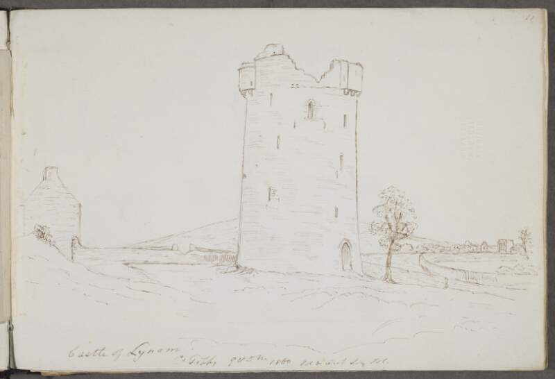 Castle of Lynone [Synone]?, County Tipperary, 1860