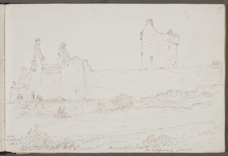 Moorestown [Moorstown] Castle, County Tipperary, from south-east