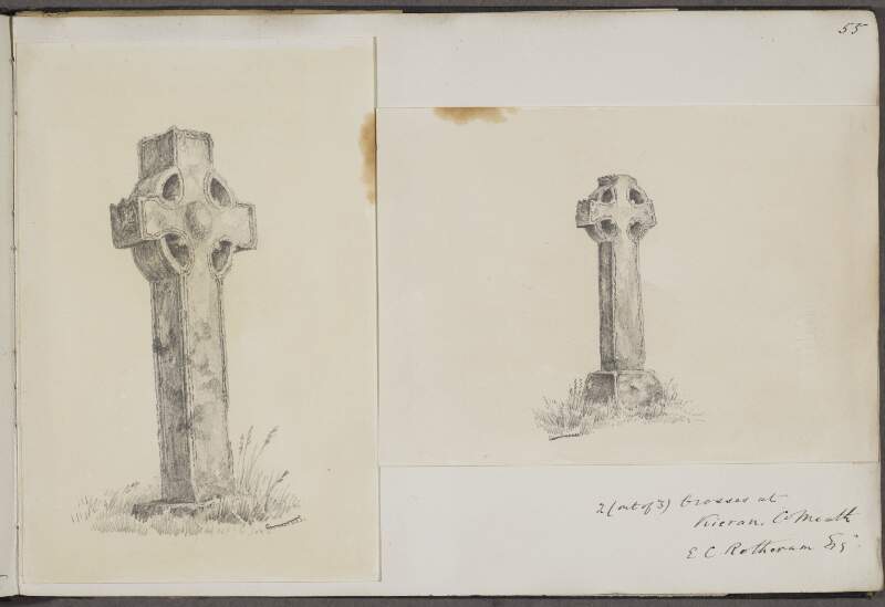 2 (out of three) crosses at Kieran, County Meath