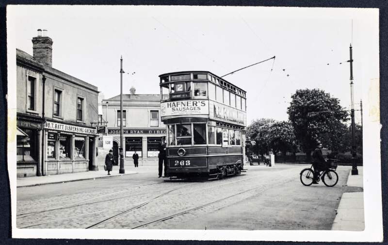 Dublin United Tramways, Route No. 2 Car No. 263. Sandymount Green