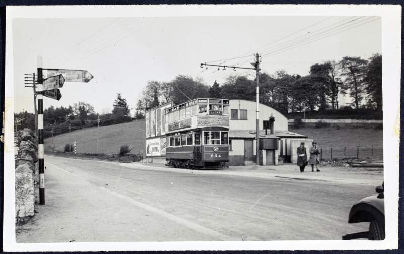 Dublin United Tramways, Route No. 25 at Lucan, Car No. 254