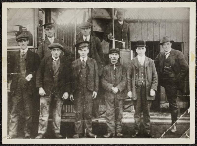 Dublin Lucan Electric Co Staff at Conyngham Rd Depot