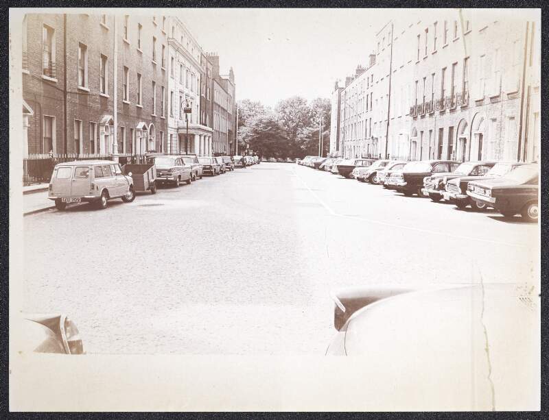 [Hume Street, looking towards St. Stephen's Green]
