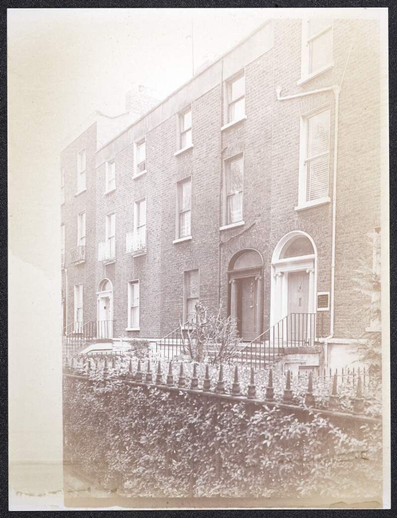[Row of houses in Percy Place]