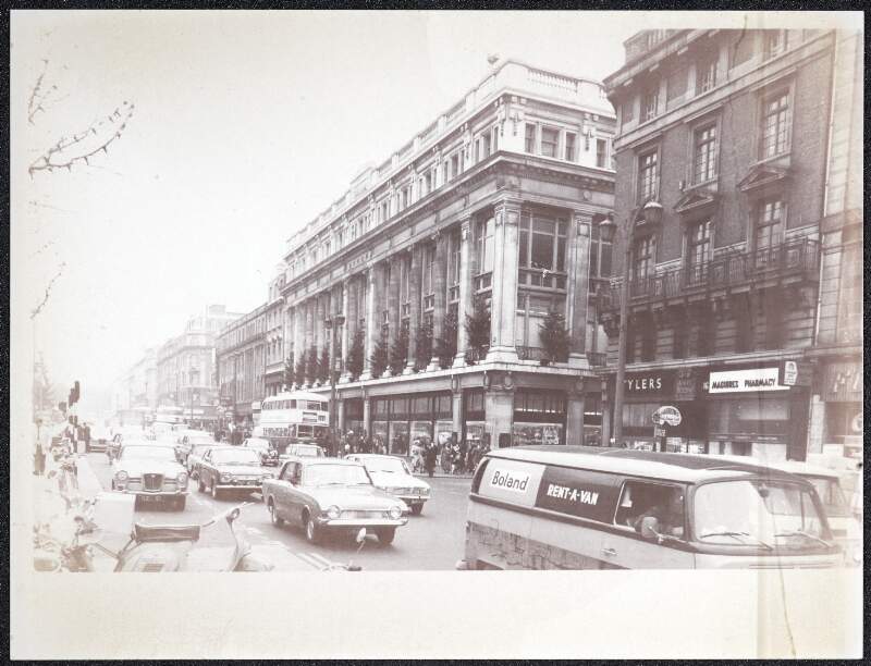 [Clery's on Lower O'Connell Street]