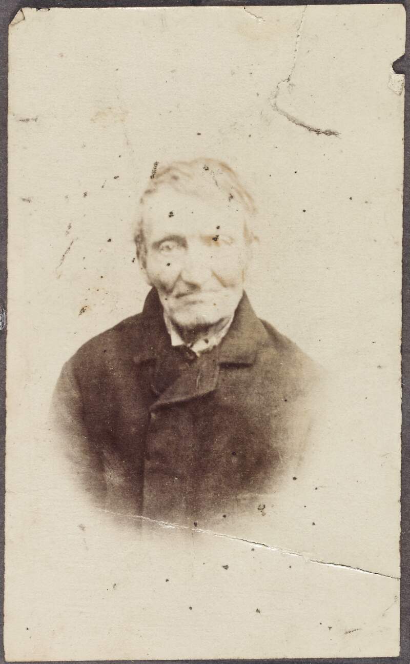 [Portrait photograph of unidentified older man]