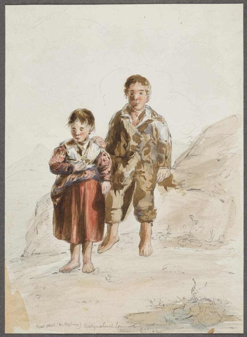 Road sketch (the Orphans) Ballynahinch Connemara