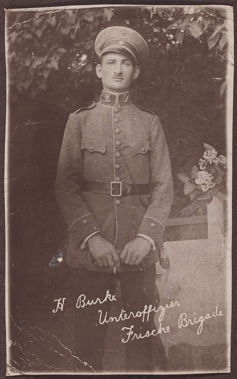 H. Burke, Unteroffizier, Frische Brigade