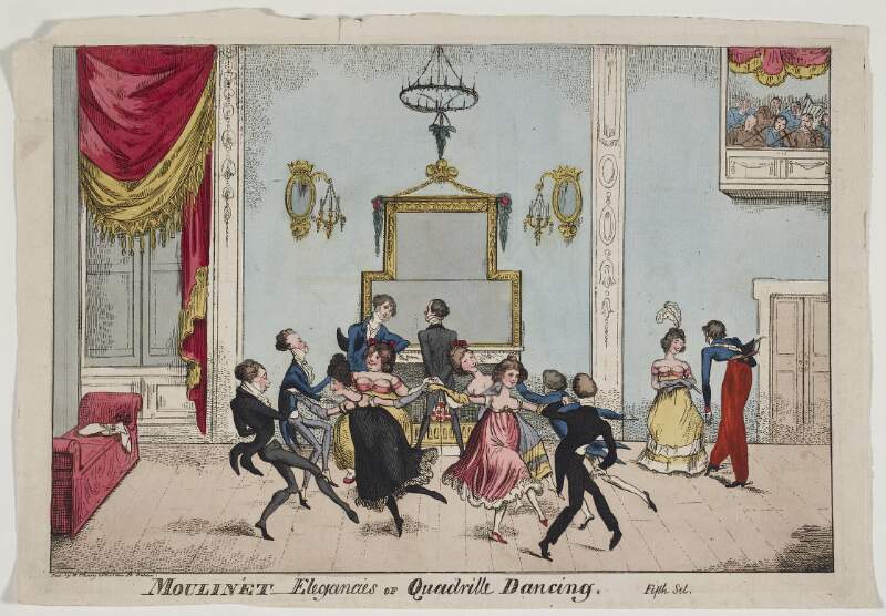 Moulinet - Elegancies of Quadrille Dancing.