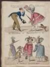 The Salulation or Monstrosities for 1818. A Group of Fashionables