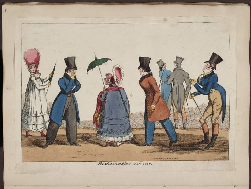 Fashionables for 1820.