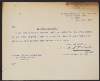 Letter from Captain F. D. Martin, Courts Martial Officer, to Michael Noyk regarding a witness to be called for the prosecution,