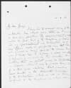 Letter from Serjeant Alexander Martin Sullivan, Altona House, Dublin, to George Gavan Duffy regarding a brief,