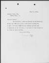 Letter from George Gavan Duffy to Thomas Artemus Jones, Reform Club, regarding an affidavit,