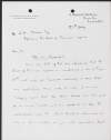 Handwritten letter from George Gavan Duffy to Leonard W. Kershaw, regarding an application to the Court of Criminal Appeal,