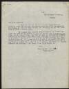 Copy letter from Frank Aiken to [Richard Mulcahy], Minister for Defence, calling for a truce,