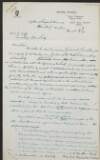 Manuscript copy letter from Thomas Johnson to Luke J. Duffy regarding a letter by William Norton to Cardinal Pacelli,