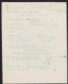 Manuscript notes by Thomas Johnson regarding the publication by Dr Somerville Hastings titled 'National Physcological Minimum',